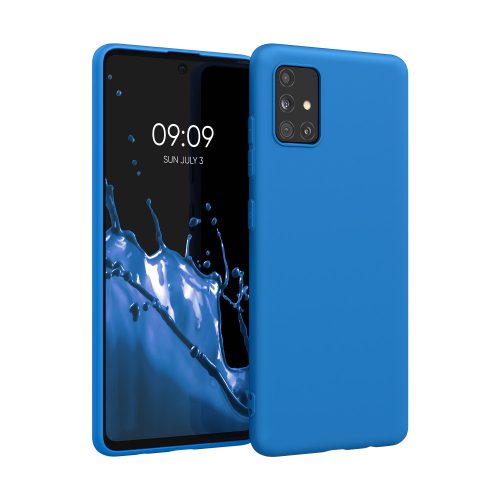 Husa Samsung Galaxy A51, Silicon, Albastru, 51196.157