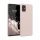 Husa Samsung Galaxy A51, Silicon, Crem, 51196.225