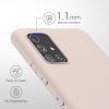 Husa Samsung Galaxy A51, Silicon, Crem, 51196.225