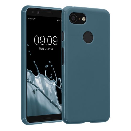 Husa Google Pixel 3, Silicon, Albastru, 45967.202