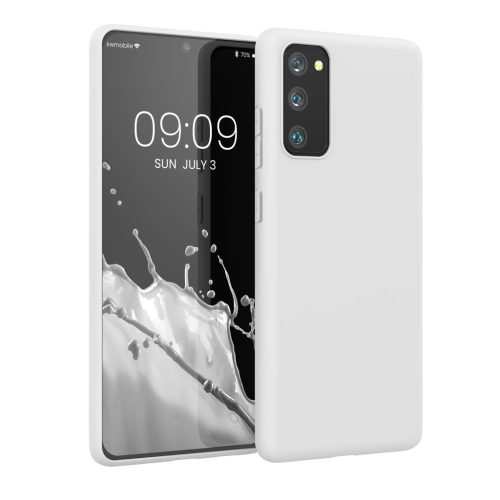 Husa Samsung Galaxy S20 FE, Silicon, Alb, 53604.48
