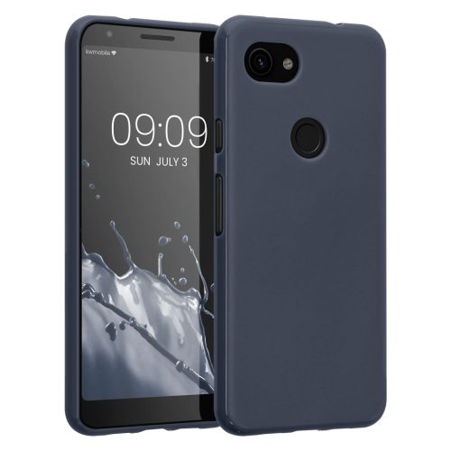 Husa Google Pixel 3a, Silicon, Albastru, 47590.186