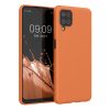 Husa Samsung Galaxy A12, Silicon, Portocaliu, 54048.150