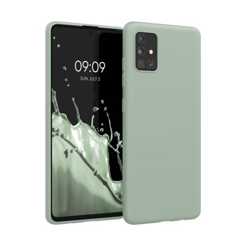 Husa Samsung Galaxy A51, Silicon, Verde, 51196.172