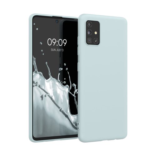 Husa Samsung Galaxy A51, Silicon, Verde, 51196.200