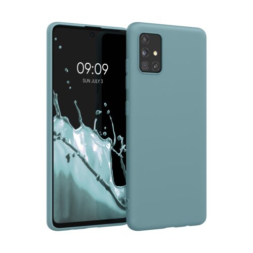Husa Samsung Galaxy A51, Silicon, Verde, 51196.207