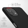 Husa Xiaomi Mi 11 Lite 5G/11 Lite 5G NE, Silicon, Negru, 54730.01