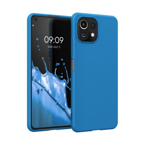 Husa Xiaomi Mi 11 Lite 5G/11 Lite 5G NE, Silicon, Albastru, 54726.228