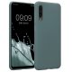 Husa Samsung Galaxy A50, Silicon, Verde, 48054.171