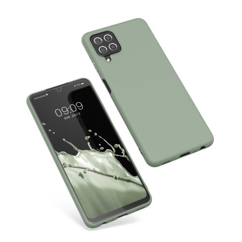 Husa Samsung Galaxy A22, Silicon, Verde, 55493.172