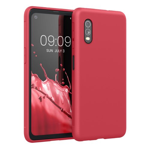 Husa Samsung Galaxy Xcover Pro, Silicon, Rosu, 53154.208
