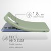 Husa Samsung Galaxy S21 FE, Silicon, Verde, 55484.172