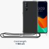 Husa OPPO Find X2 Neo, Silicon, Transparent/Negru, 57266.01