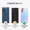 Husa OPPO Find X3 Neo, Silicon, Transparent/Negru, 57265.01