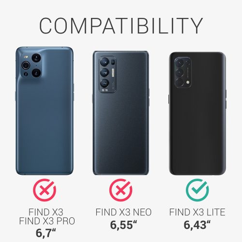 Husa OPPO Find X3 Lite, Silicon, Verde, 55201.206