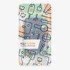 Husa Cheie Auto pentru Renault 4 Butoane - Smart Key, Kwmobile, Albastru, Silicon, 48035.202