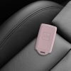 Husa Cheie Auto pentru Renault 4 Butoane - Smart Key, Kwmobile, Roz, Silicon, 48035.52