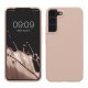 Husa Samsung Galaxy S22, Silicon, Crem, 56756.225