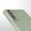 Husa Samsung Galaxy S21 FE, Silicon, Verde, 55487.172