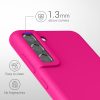 Husa Samsung Galaxy S21 FE, Silicon, Roz, 55487.77