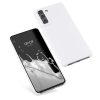 Husa Samsung Galaxy S21 FE, Silicon, Alb, 55487.48