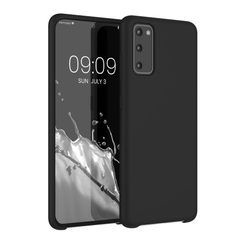 Husa Samsung Galaxy S20, Silicon, Negru, 51236.01