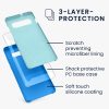 Husa Samsung Galaxy S10 Plus, Silicon, Albastru, 49028.157