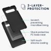 Husa Samsung Galaxy S10 Plus, Silicon, Negru, 49028.01