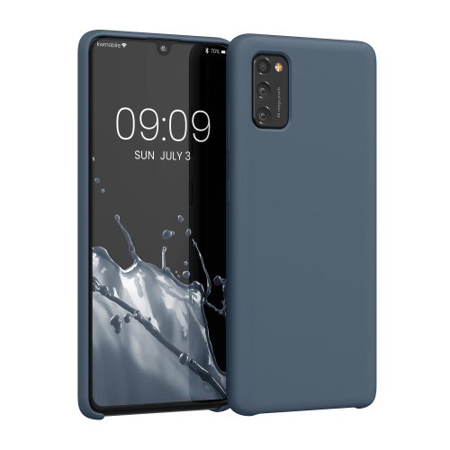 Husa Samsung Galaxy A41, Silicon, Albastru, 52301.202