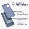 Husa Samsung Galaxy A41, Silicon, Albastru, 52301.202