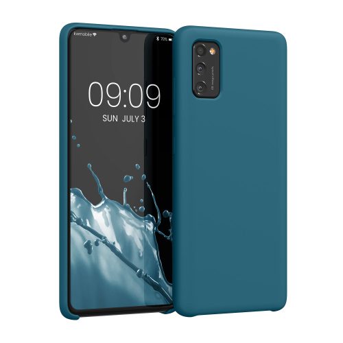 Husa Samsung Galaxy A41, Silicon, Verde, 52301.57