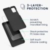 Husa Samsung Galaxy A41, Silicon, Negru, 52301.01