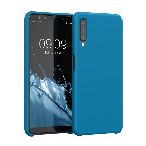 Husa Samsung Galaxy A7 (2018), Silicon, Albastru, 47730.224