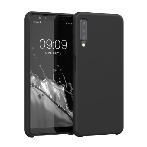 Husa Samsung Galaxy A7 (2018), Silicon, Negru, 47730.01