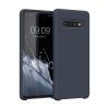 Husa Samsung Galaxy S10, Silicon, Albastru, 47732.186