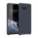Husa Samsung Galaxy S10, Silicon, Albastru, 47732.186