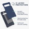 Husa Samsung Galaxy S10, Silicon, Albastru, 47732.186