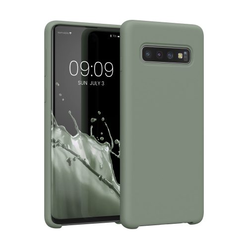 Husa Samsung Galaxy S10, Silicon, Verde, 47732.172