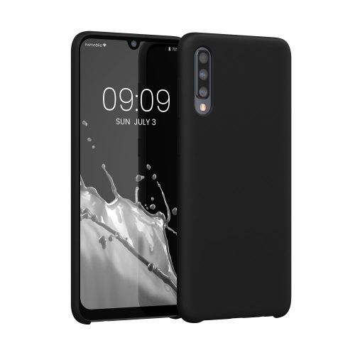 Husa Samsung Galaxy A50, Silicon, Negru, 48715.01