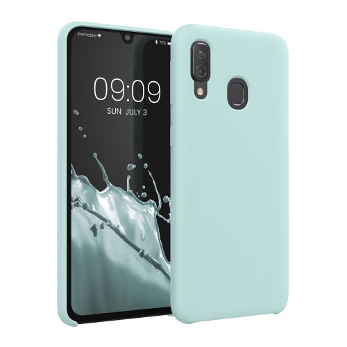 Husa Samsung Galaxy A40, Silicon, Verde, 49091.200