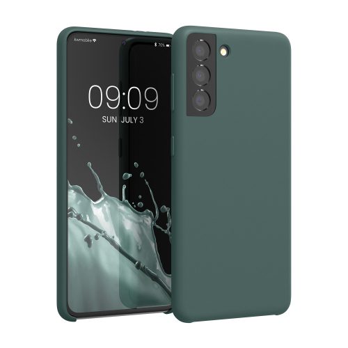Husa Samsung Galaxy S21, Silicon, Verde, 54056.169