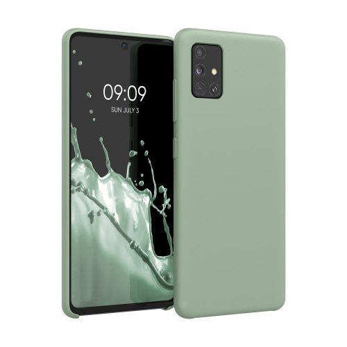 Husa Samsung Galaxy A51, Silicon, Verde, 51197.172