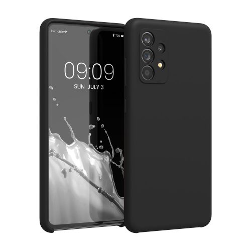 Husa Samsung Galaxy A52/Galaxy A52 5G/Galaxy A52s 5G, Silicon, Negru, 54347.01