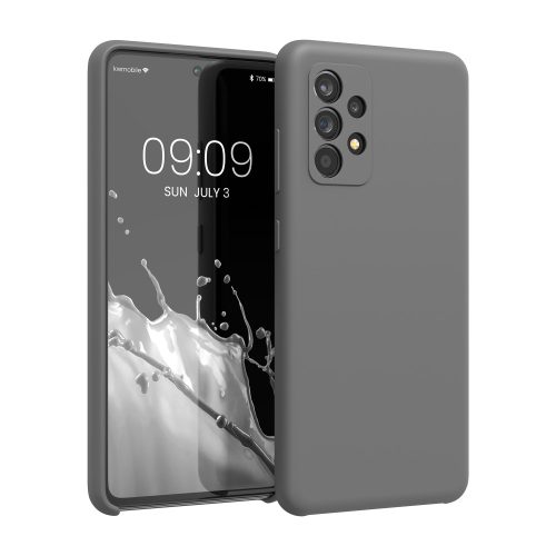Husa Samsung Galaxy A52/Galaxy A52 5G/Galaxy A52s 5G, Silicon, Gri, 54347.155