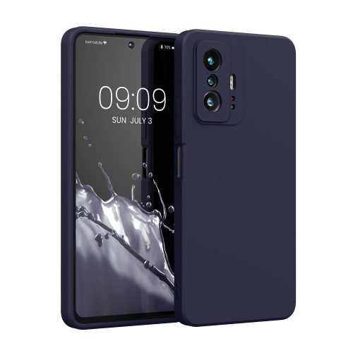 Husa Xiaomi 11T/11T Pro, Silicon, Albastru, 56573.186