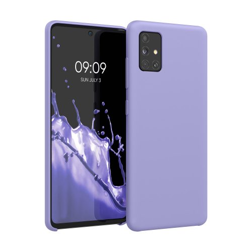 Husa Samsung Galaxy A51, Silicon, Albastru, 51197.108