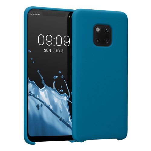 Husa Huawei Mate 20 Pro, Silicon, Albastru, 52287.224