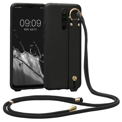 Husa Xiaomi Redmi 9, Silicon, Negru, 57329.01
