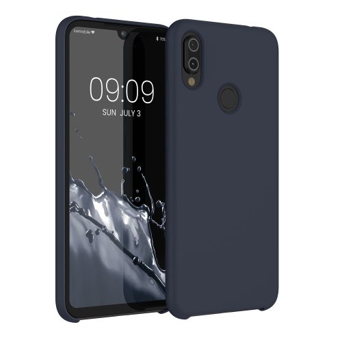 Husa Xiaomi Redmi Note 7/Redmi Note 7 Pro, Silicon, Albastru, 48714.186