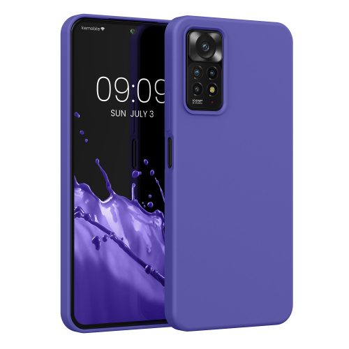 Husa Xiaomi Redmi Note 11 Pro/Redmi Note 11 Pro 5G, Silicon, Albastru, 57373.234